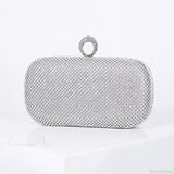 Pochette da sera in cristallo dorato da sposa