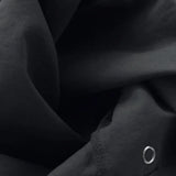 Jeans boyfriend larghi e graziosi verdi con bottoni