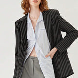 Blazer casual a righe