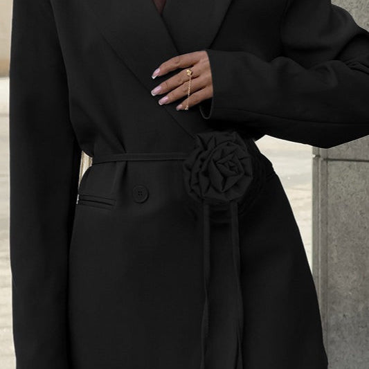 Elegante blazer floreale