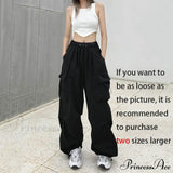 Pantaloni da jogging casual dritti con tasche larghe sulle gambe