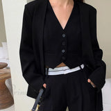 Blazer casual rilassato e aggraziato