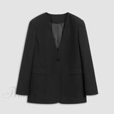 Blazer casual rilassato e aggraziato