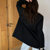 Blazer casual rilassato e aggraziato