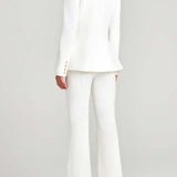 Blazer a maniche lunghe con bottoni in metallo