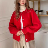 Cardigan tinta unita color macaron