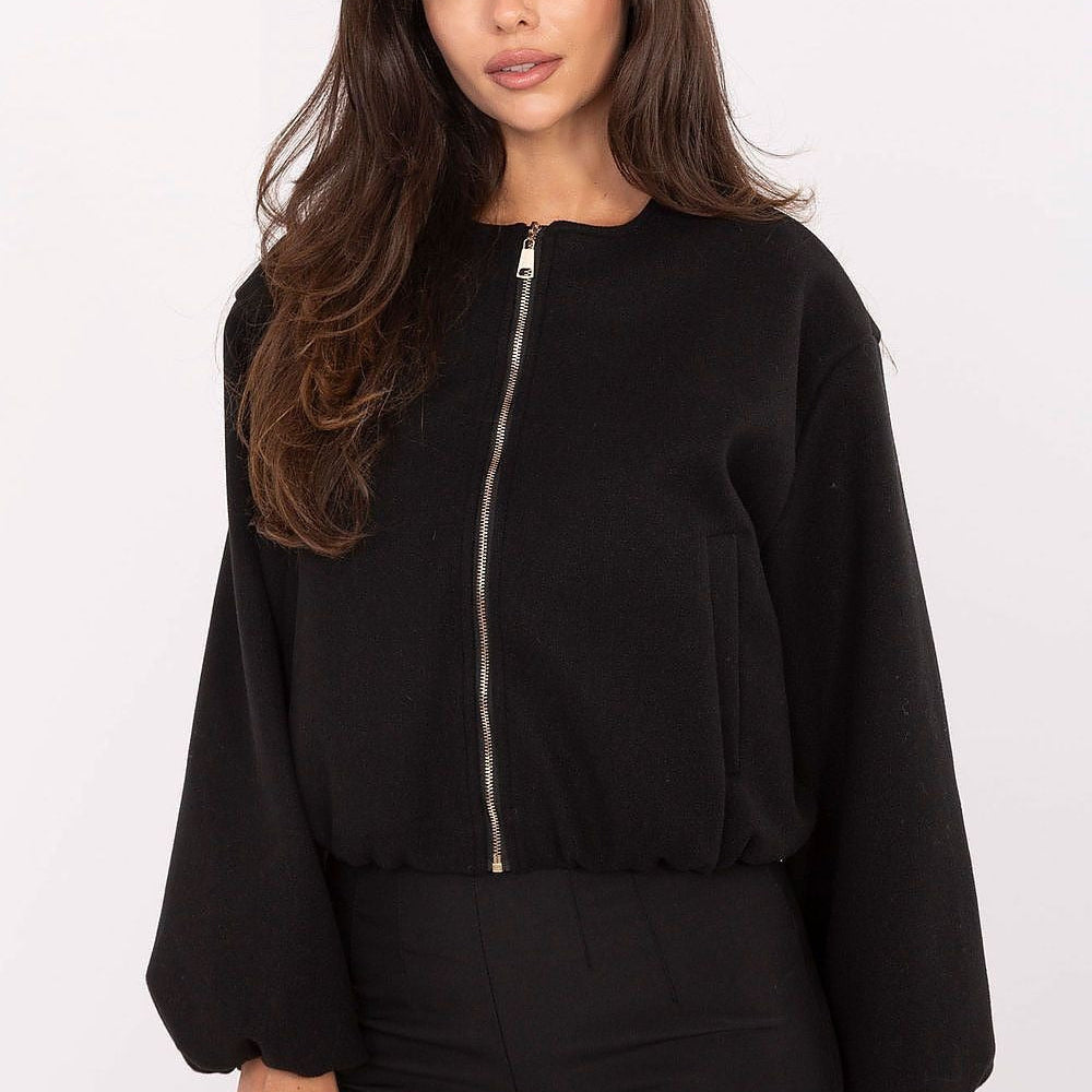 Giubbotto bomber morbido al tatto