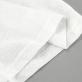 Mini abito aderente in cotone bianco trasparente