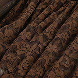 Gonna asimmetrica in pizzo scozzese Wasteland