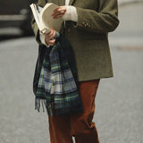 Blazer monopetto in misto lana