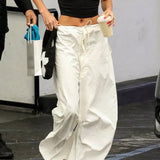 Pantaloni cargo in cotone JL ispirati a Bella Hailey