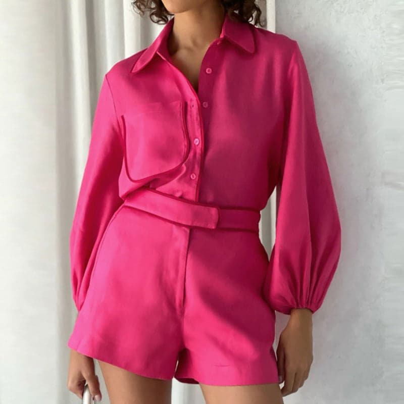 Alexis - Completo classico da donna in due pezzi in morbido cotone