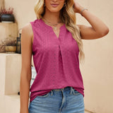 Milwa - Elegante camicetta firmata con scollo a V