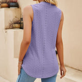 Milwa - Elegante camicetta firmata con scollo a V