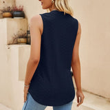 Milwa - Elegante camicetta firmata con scollo a V