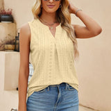 Milwa - Elegante camicetta firmata con scollo a V