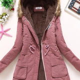 Cappotto invernale da donna comodo, elegante e resistente
