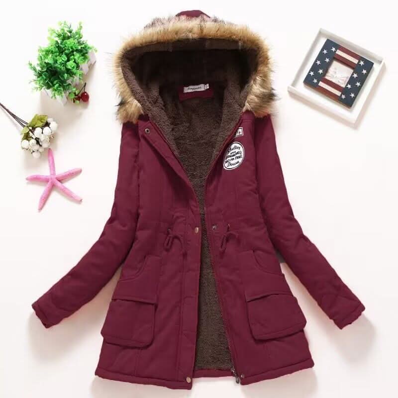Cappotto invernale da donna comodo, elegante e resistente