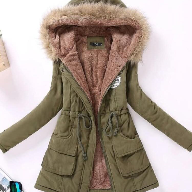 Cappotto invernale da donna comodo, elegante e resistente