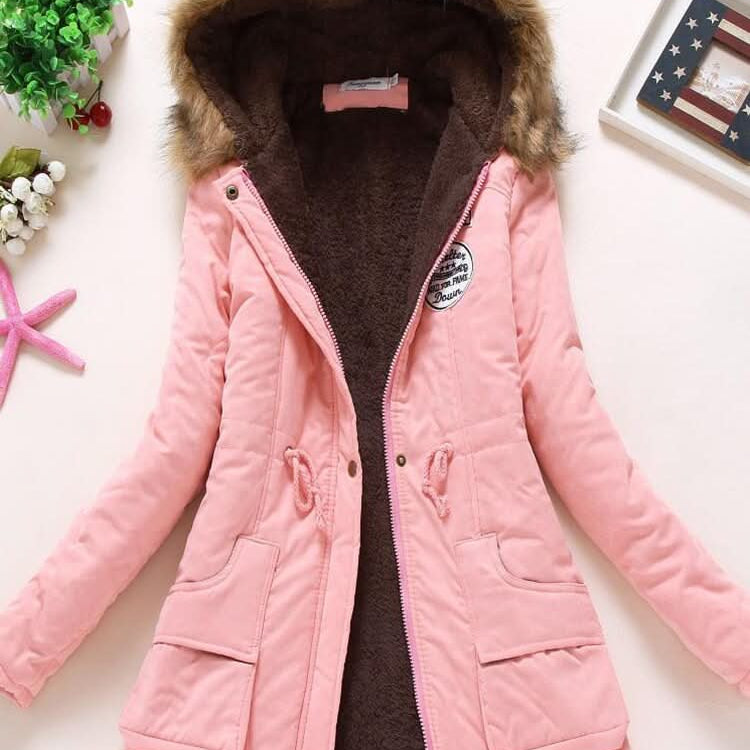 Cappotto invernale da donna comodo, elegante e resistente