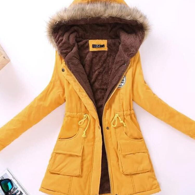 Cappotto invernale da donna comodo, elegante e resistente