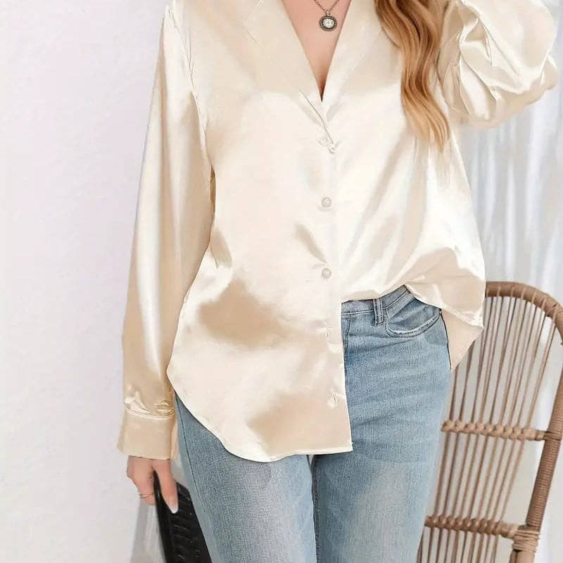 Elli - Camicetta corta dal taglio firmato