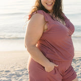 Tuta da donna – Taglio aderente – Scollo avvolgente – Asciugatura rapida – Tessuto traspirante