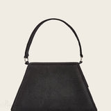 Elegante pochette da sposa con fiocco in seta e strass