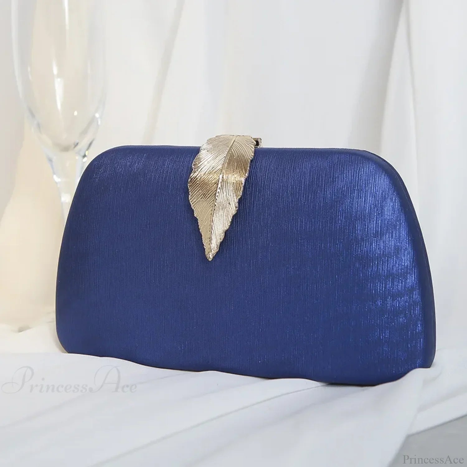 Pochette da sera con catena di perle, borsa a mano per cocktail party da sposa
