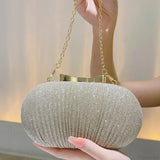 Portamonete da sera con cinturino da polso per matrimonio