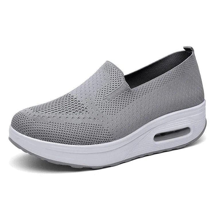 Scarpe slip-on da donna - Traspiranti - Suola ammortizzata - Comfort quotidiano