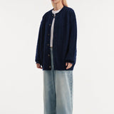 Cardigan a trecce dalla vestibilità rilassata