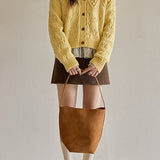 Cardigan vintage lavorato all'uncinetto