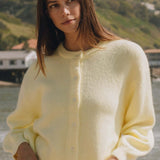 Cardigan casual in maglia a maniche lunghe con bottoni