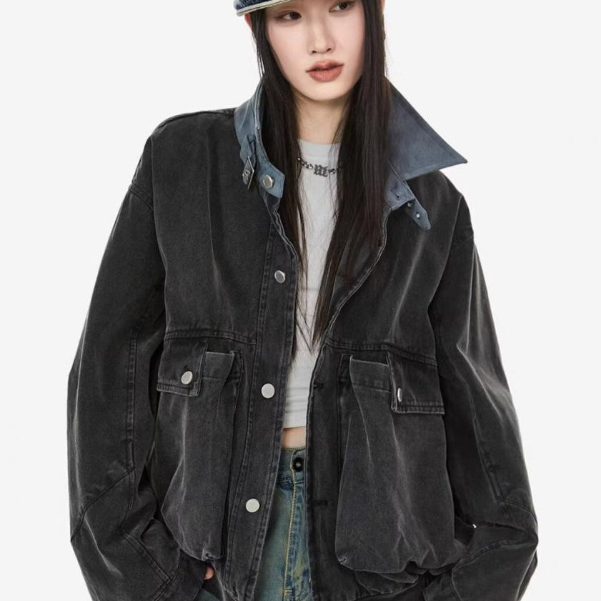 Giacca da lavoro con tasca dal taglio rilassato