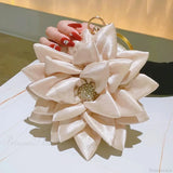 Bracciale tote champagne floreale