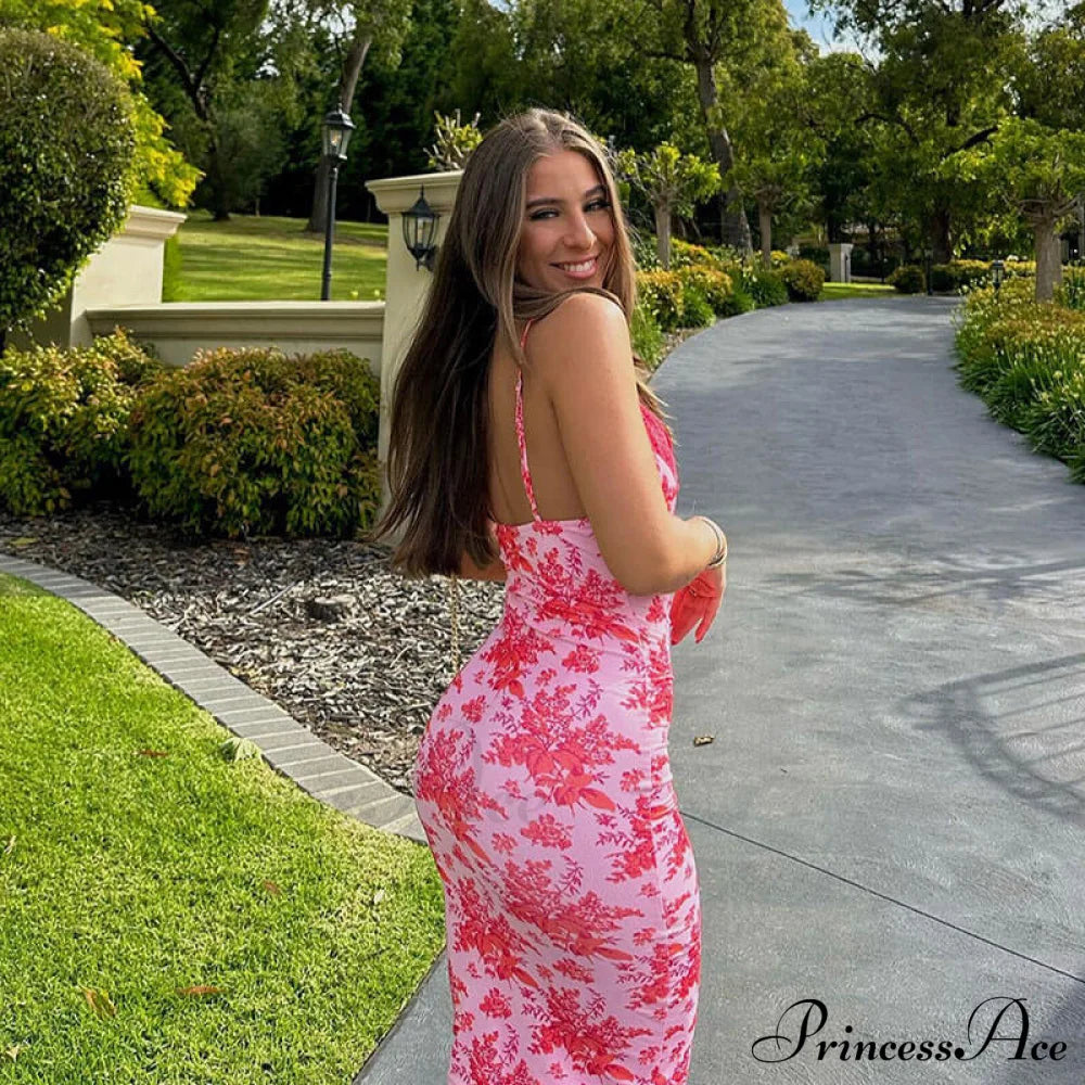 Mini abito classico a maniche lunghe con stampa floreale, ritagli e arricciature - Floreale