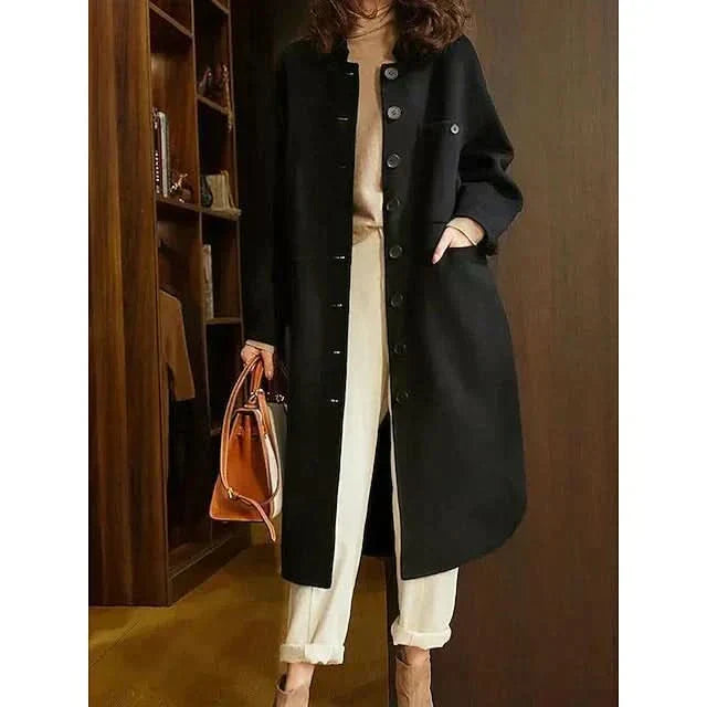 Cappotto in lana da donna versatile e comodo