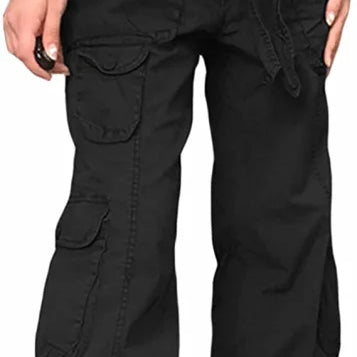 Pantaloni vintage larghi in stile punk gotico