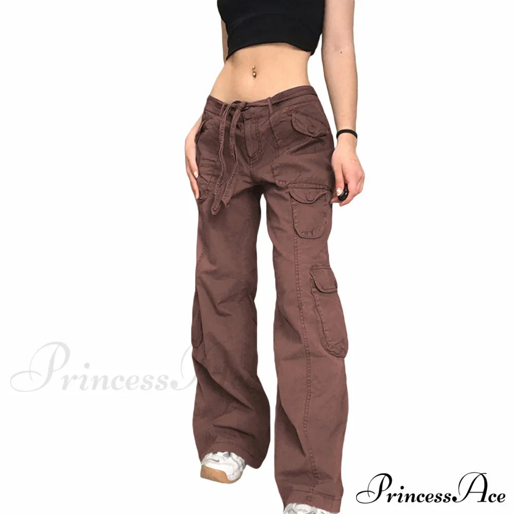 Pantaloni vintage larghi in stile punk gotico