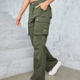 Pantaloni dritti a vita alta