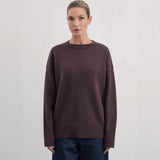 Maglione da donna – Maglia morbida – Vestibilità rilassata – Collo alto – Maniche lunghe