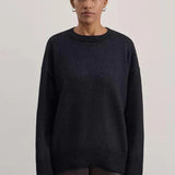 Maglione da donna – Maglia morbida – Vestibilità rilassata – Collo alto – Maniche lunghe