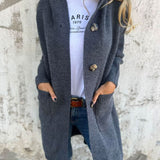 Cardigan fantasia elegante e comodo per donna