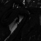 Blusa cardigan con pizzo trasparente