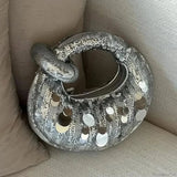 Mini pochette da sera a mezzaluna