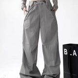 Pantaloni cargo a gamba larga Parachute