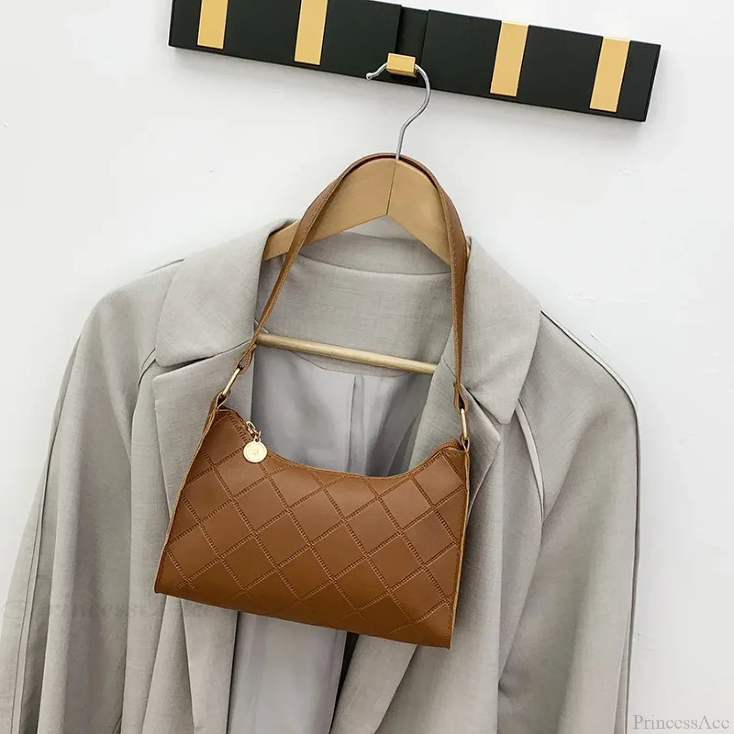 Borsa a tracolla in pelle PU per donna