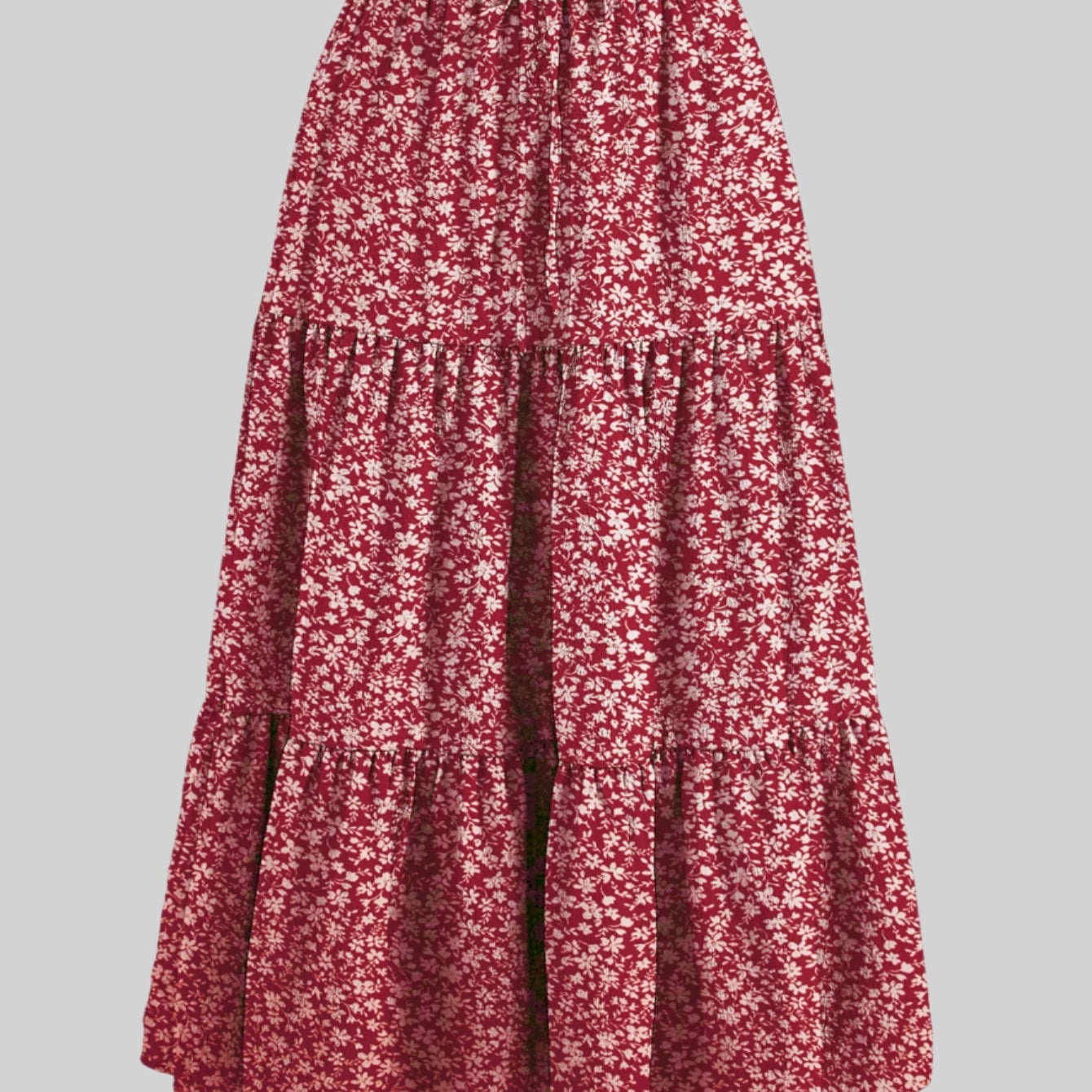 Elegante gonna lunga floreale da donna – Stile fluido e femminile