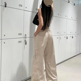 Pantaloni cargo con tasche rilassate